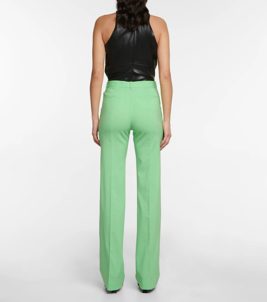 Versace - Medusa wool straight pants