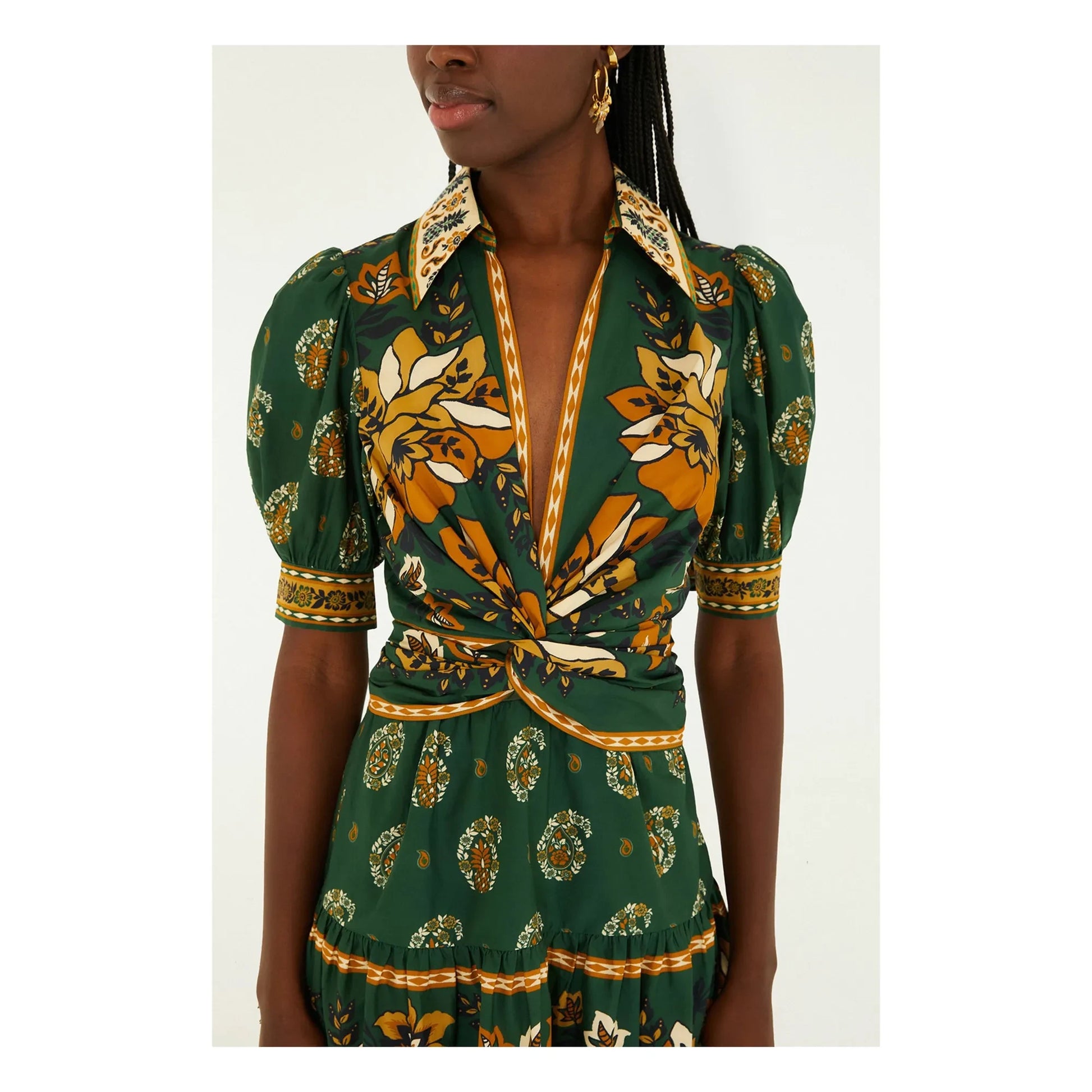 Farm Rio - Ayla dress | Green