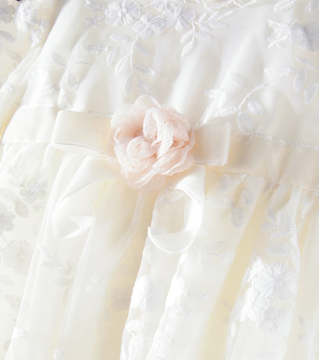 Patachou - Baby embroidered dress