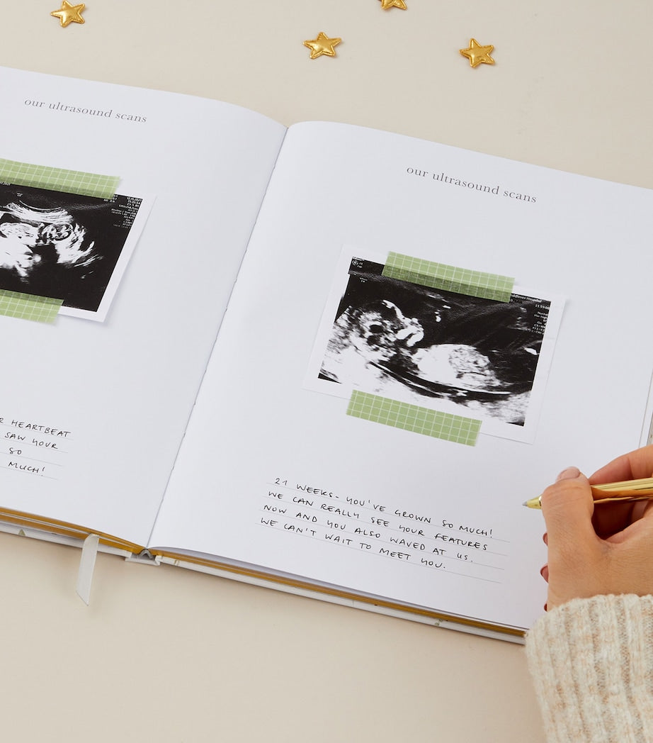 Blush and Gold My Pregnancy Journal