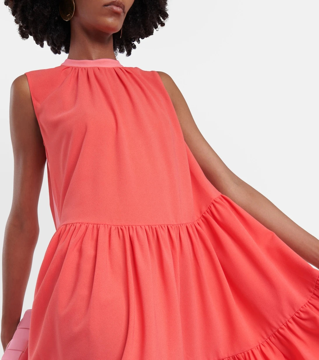 Roksanda - Tiered jersey minidress
