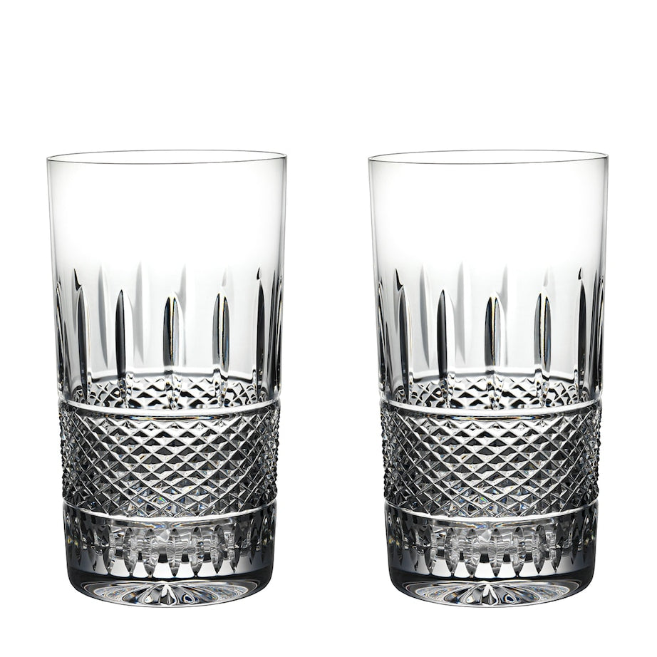 Set of 2 Irish Lace Highball Glasses (400ml)