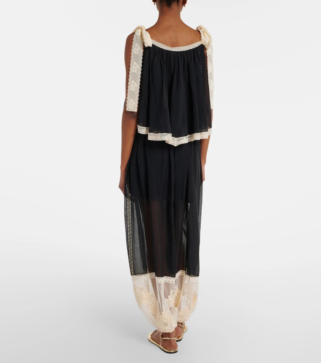 Zimmermann - Roselight cotton and silk balloon pants