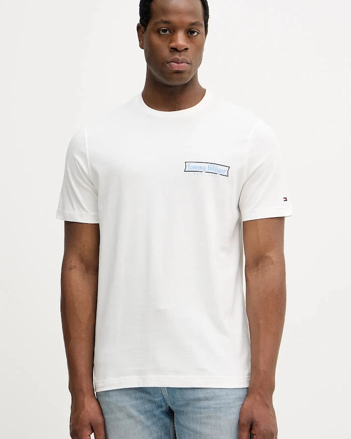 Pamuklu Tommy Hilfiger Tişört