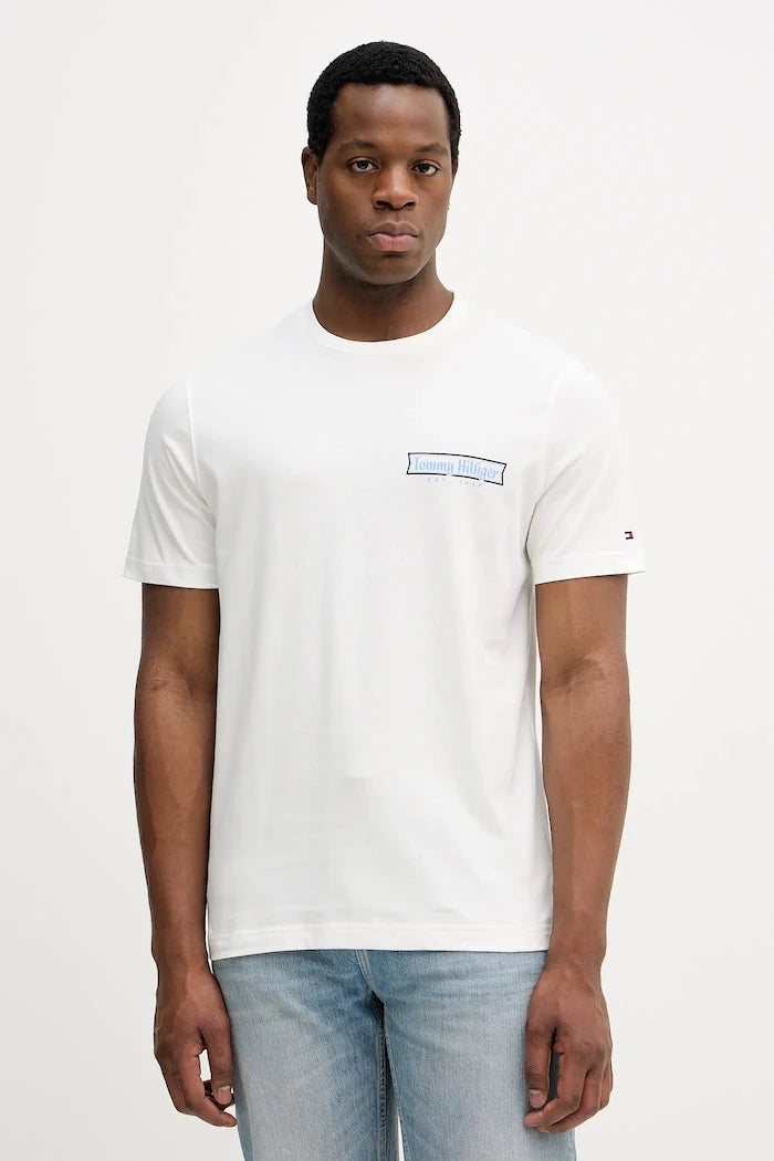 Pamuklu Tommy Hilfiger Tişört