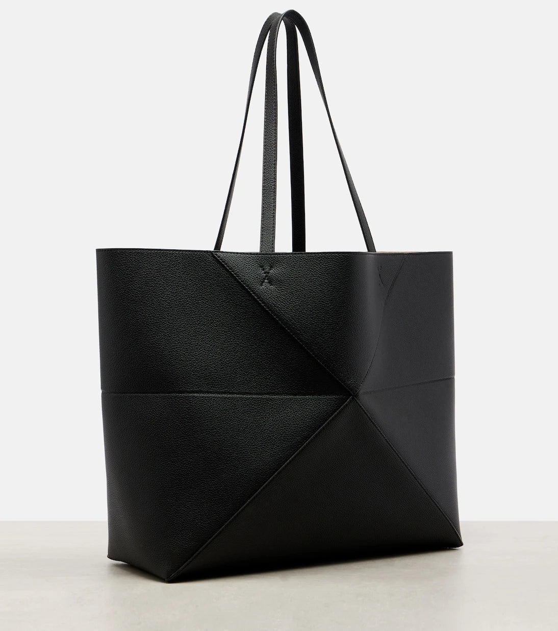 Loewe - Puzzle Fold Large leather tote bag