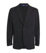 Black Double-Knit Blazer