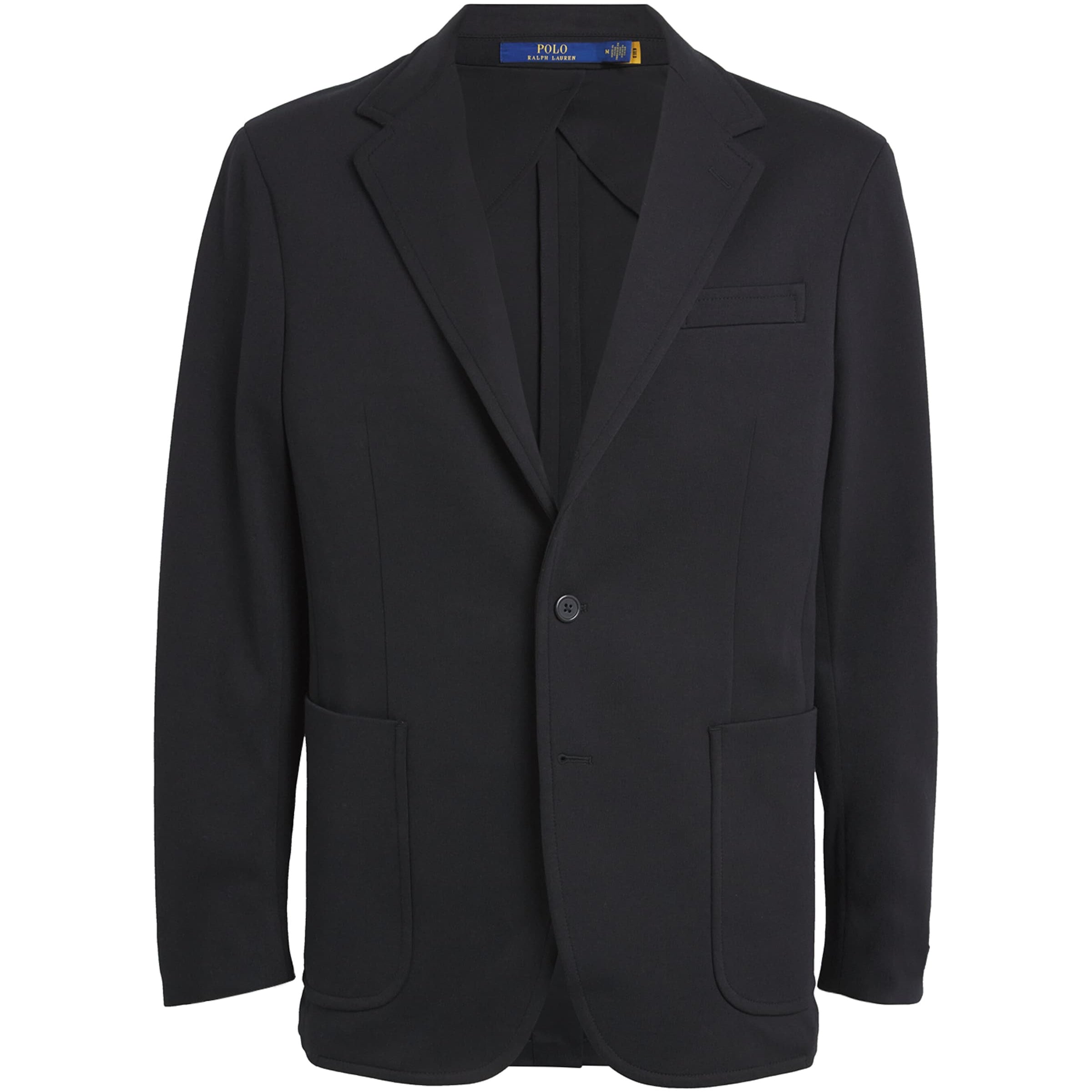 Black Double-Knit Blazer