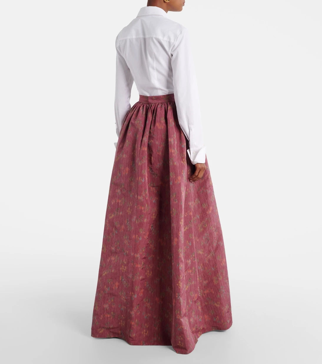 Markarian - Morgaine floral maxi skirt