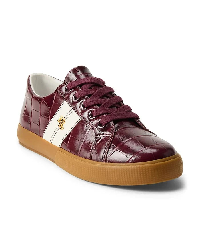 Lauren Ralph Lauren Janson II Deri Sneaker