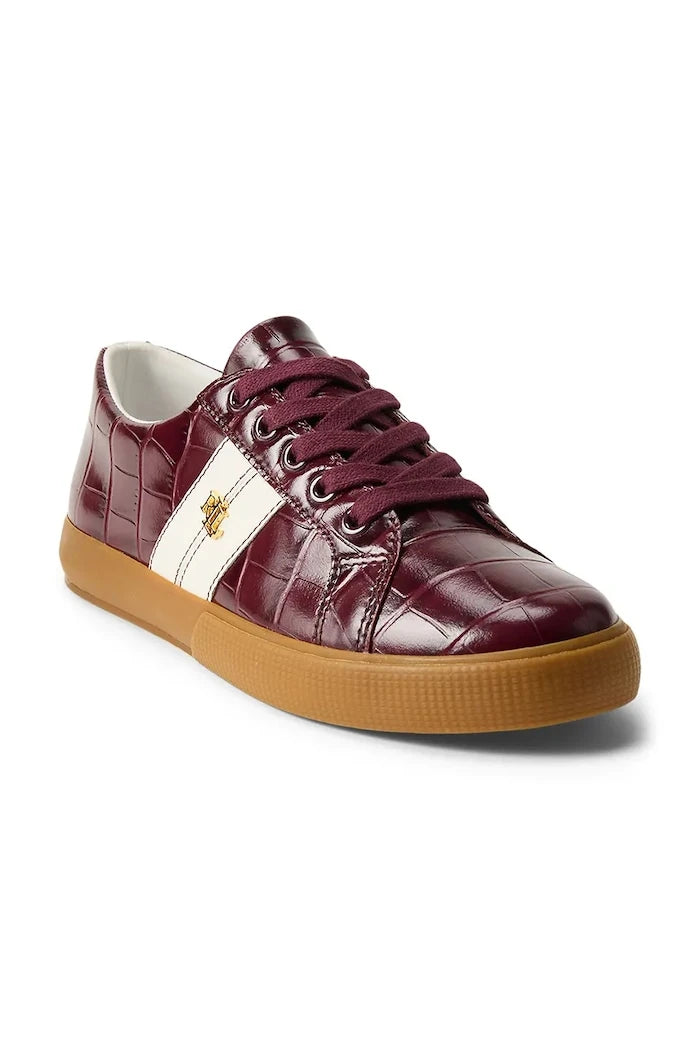 Lauren Ralph Lauren Janson II Deri Sneaker