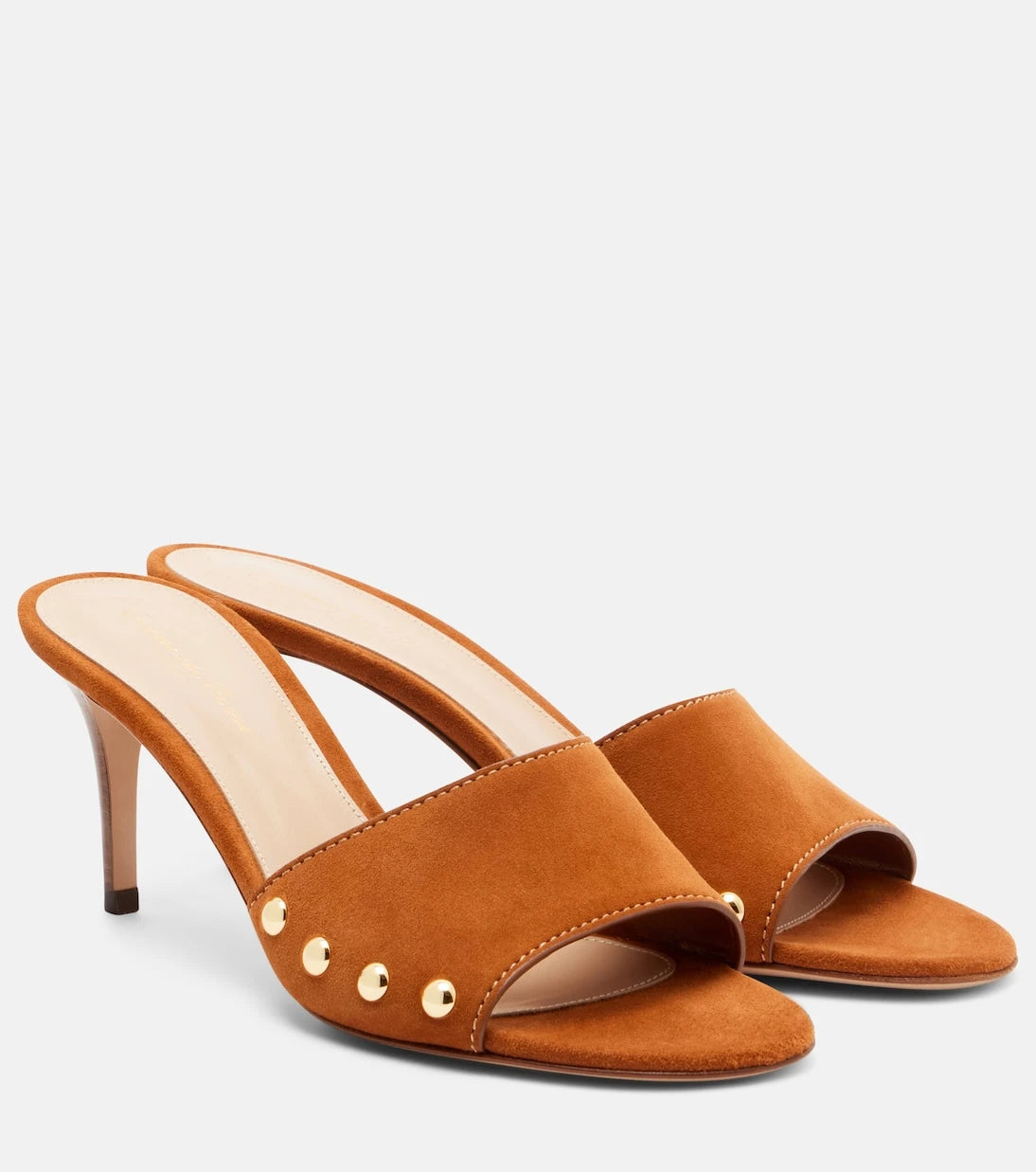 Gianvito Rossi - Avelin embellished suede sandals
