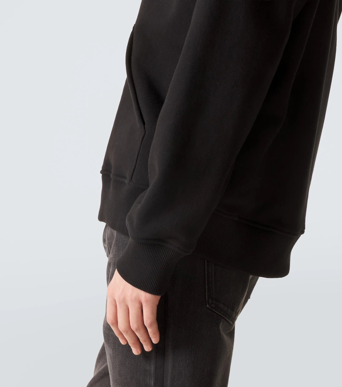 Givenchy - Logo cotton fleece zip-up hoodie