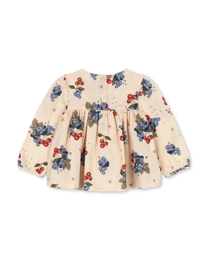 Детска памучна блуза Konges Sløjd AVI LS BLOUSE GOTS