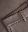 Joseph Brown Leather Coleman Trousers