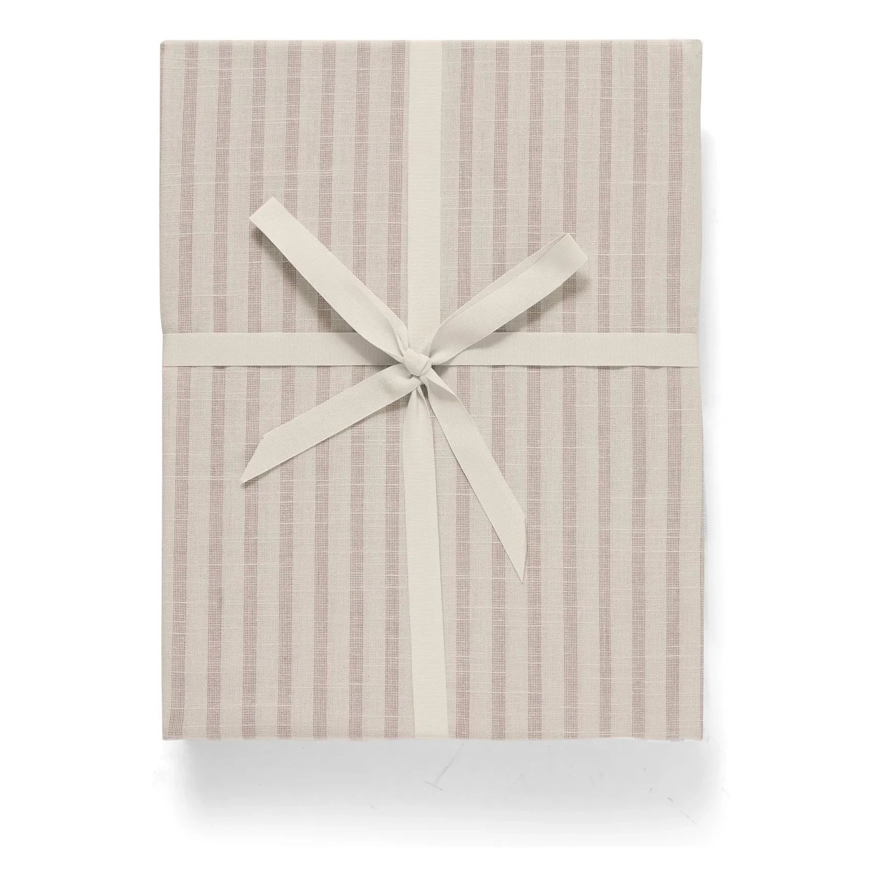 garbo&friends - Stripe fitted sheet | Beige
