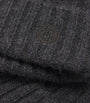 Cashmere Ribbed Beanie