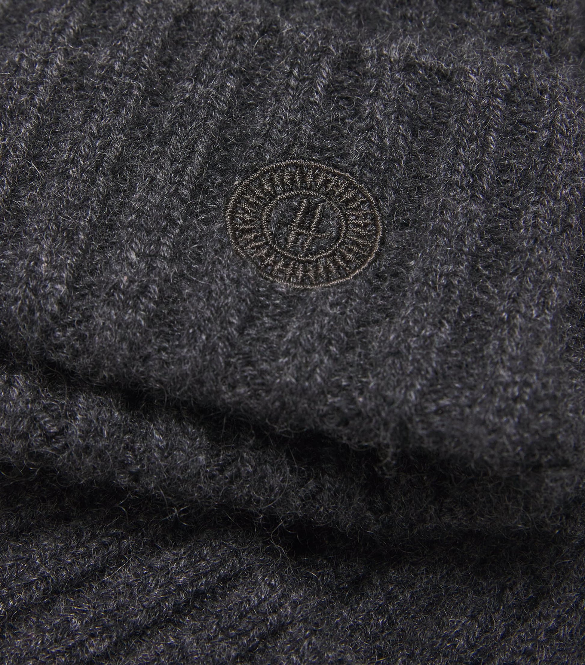 Cashmere Ribbed Beanie