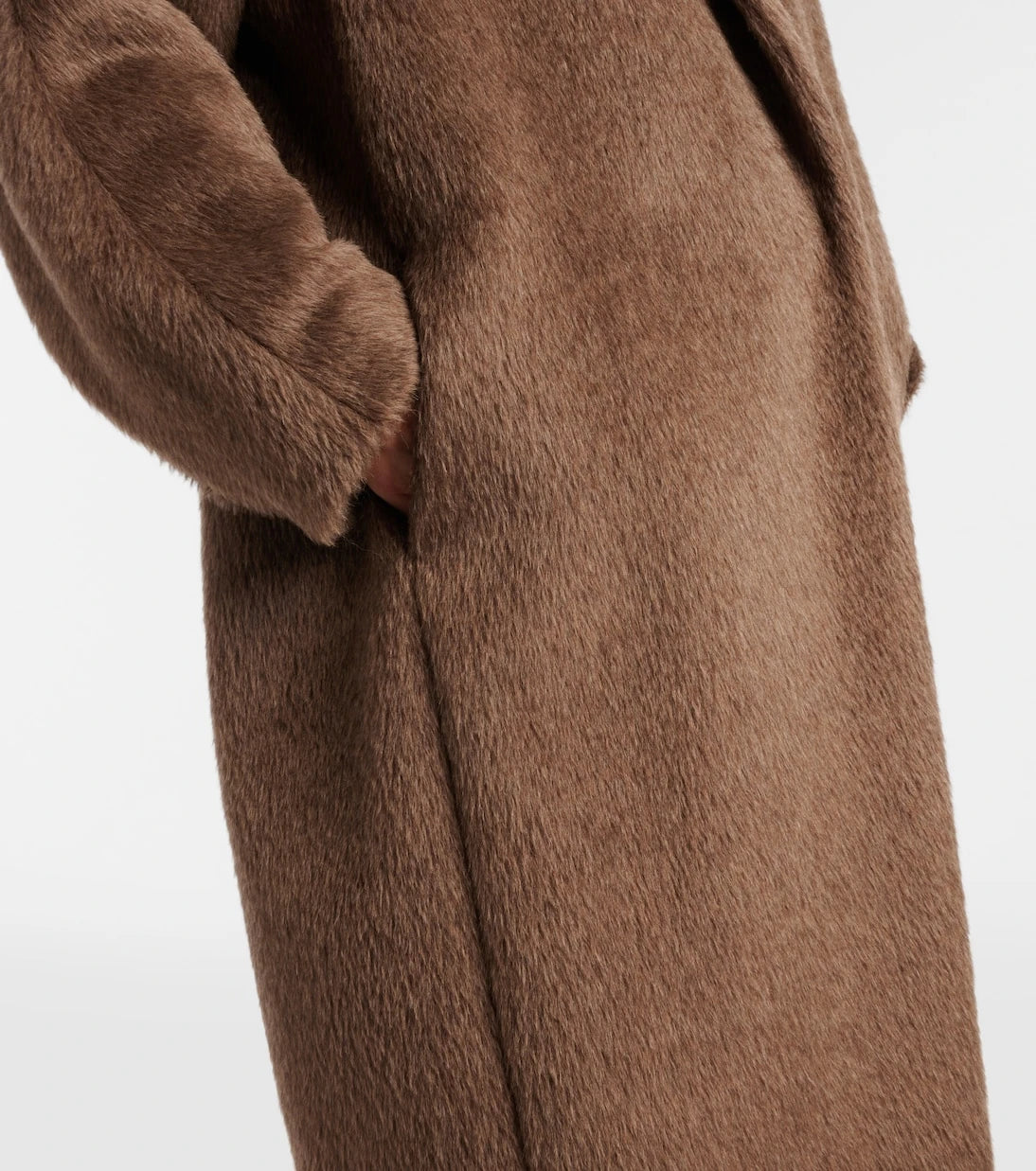 'S Max Mara - معطف Giorgia المخلوط من الألبكة والصوف