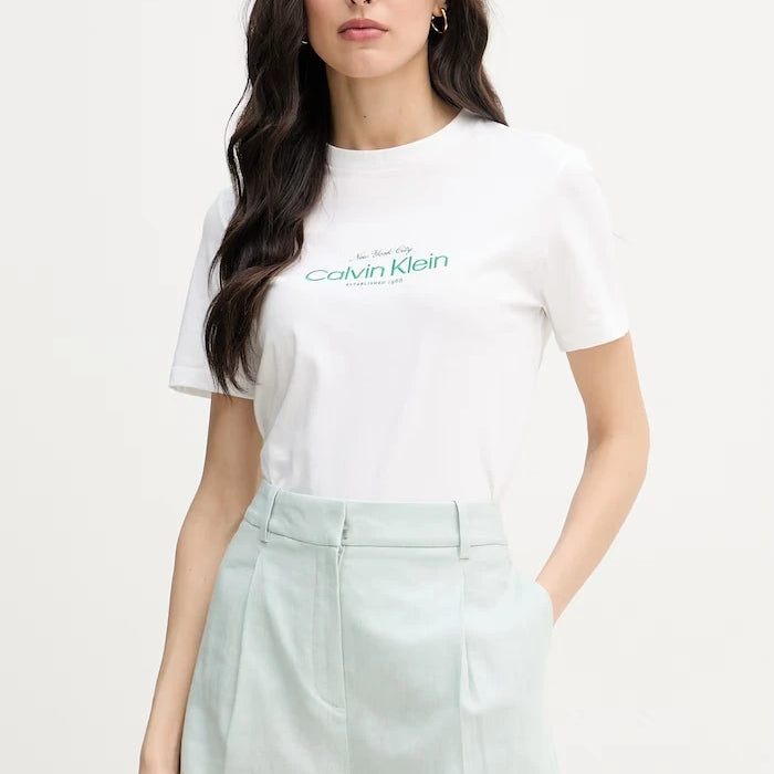 Calvin Klein Jeans тениска дамска от памук