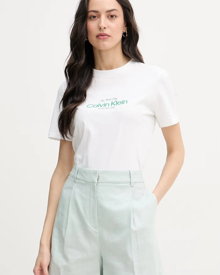 Calvin Klein Jeans pamuklu kadın tişört