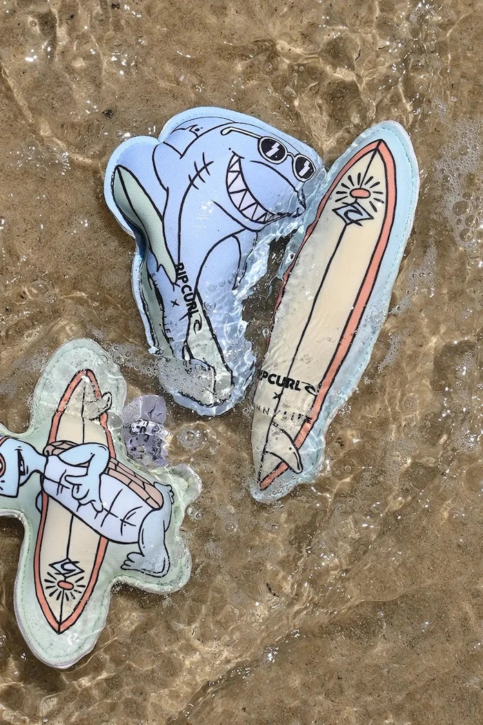 SunnyLife Shred Turtle Aqua x Rip Curl Çocuk Yüzme Oyuncak Seti (3 Parça)