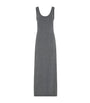 Brunello Cucinelli Grey Cashmere Maxi Dress