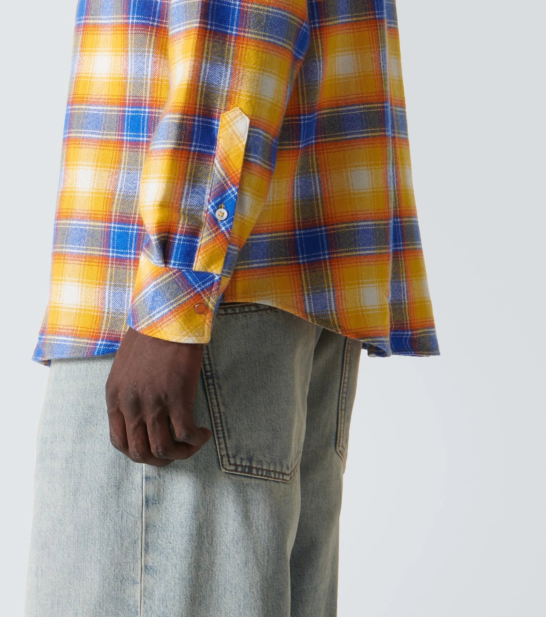 God's True Cashmere - Tartan cashmere shirt