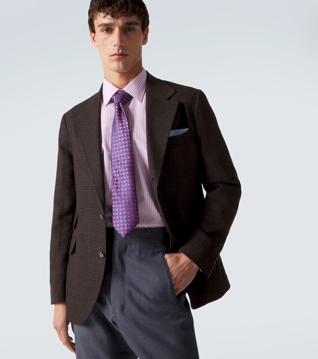 Charvet - Silk jacquard tie