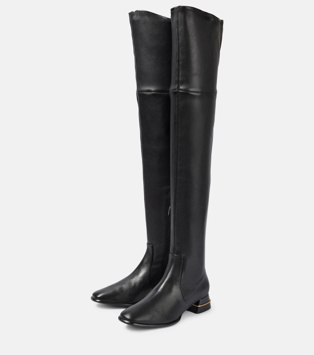 Tory Burch - Leather over-the-knee boots