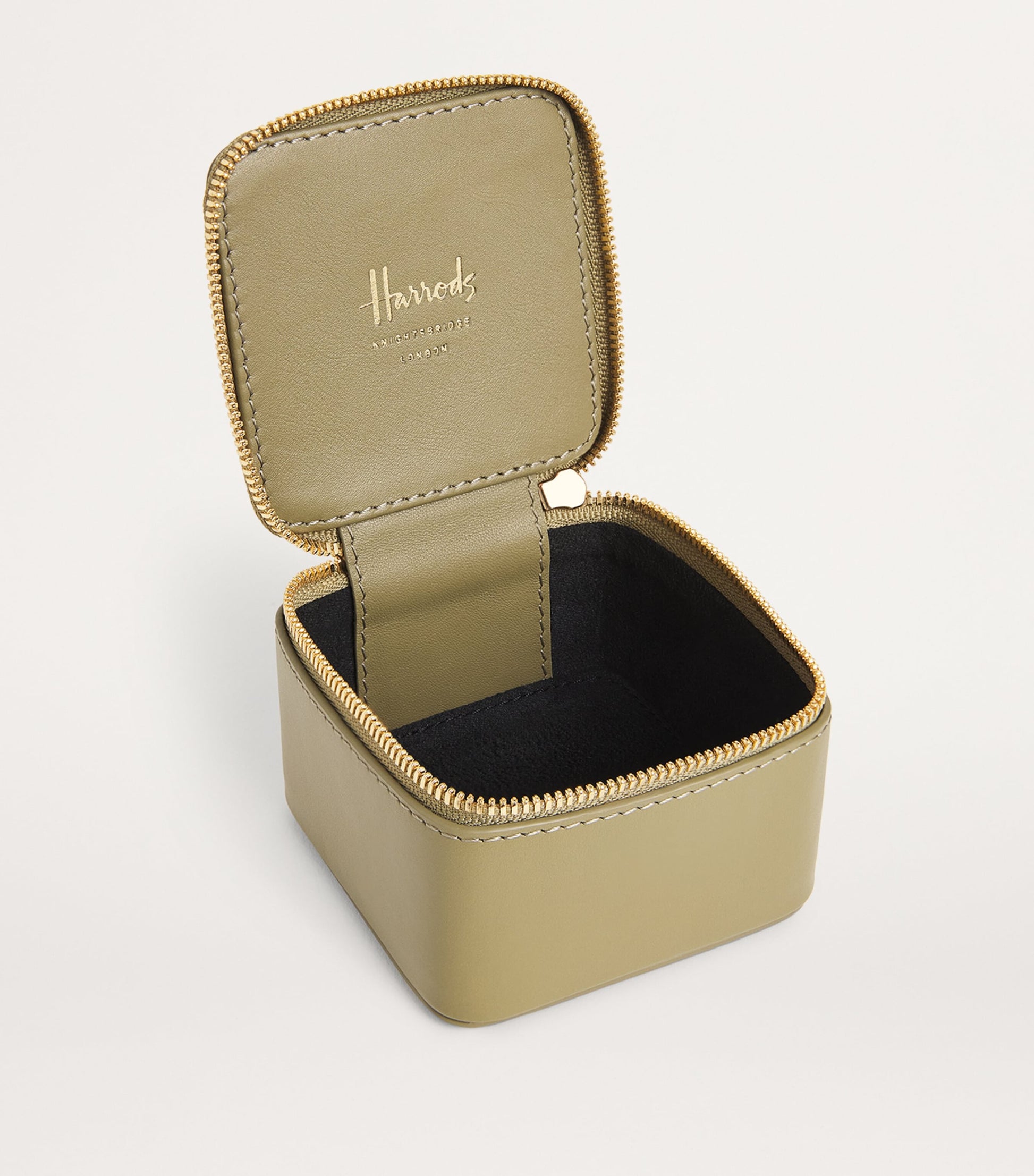 Small Smooth Leather Trinket Box