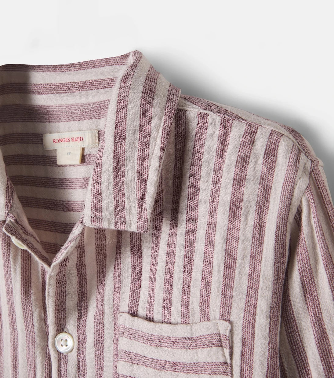 Konges Sløjd - Ely striped cotton shirt