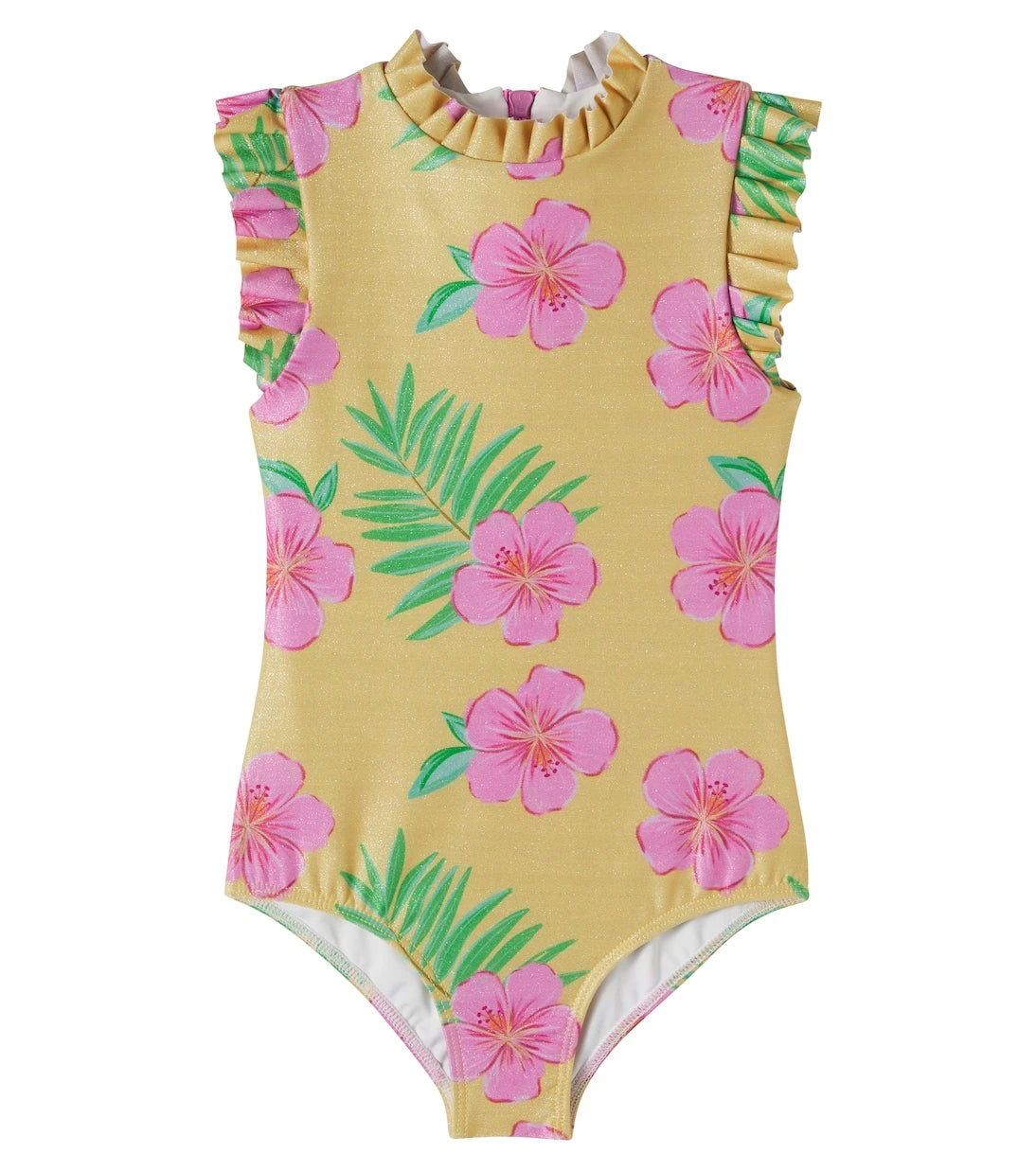 Pepita&Me - Alisson printed ruffled swimsuit
