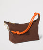 Brown Gabardine Pouch