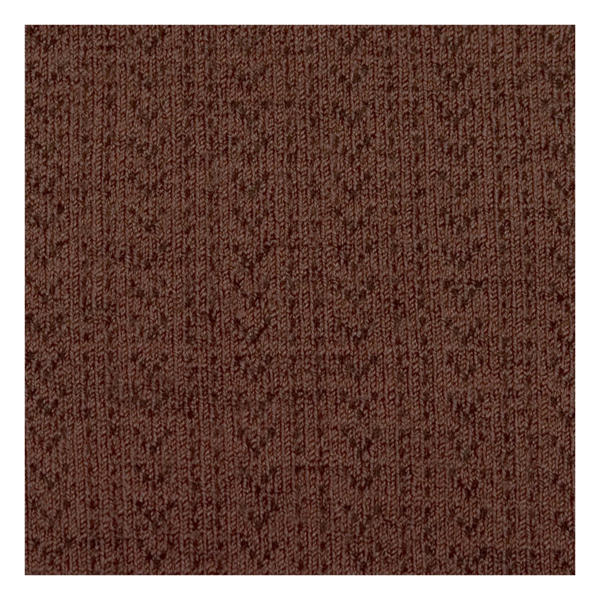 Collégien - Angélique merino wool tights | Chocolate