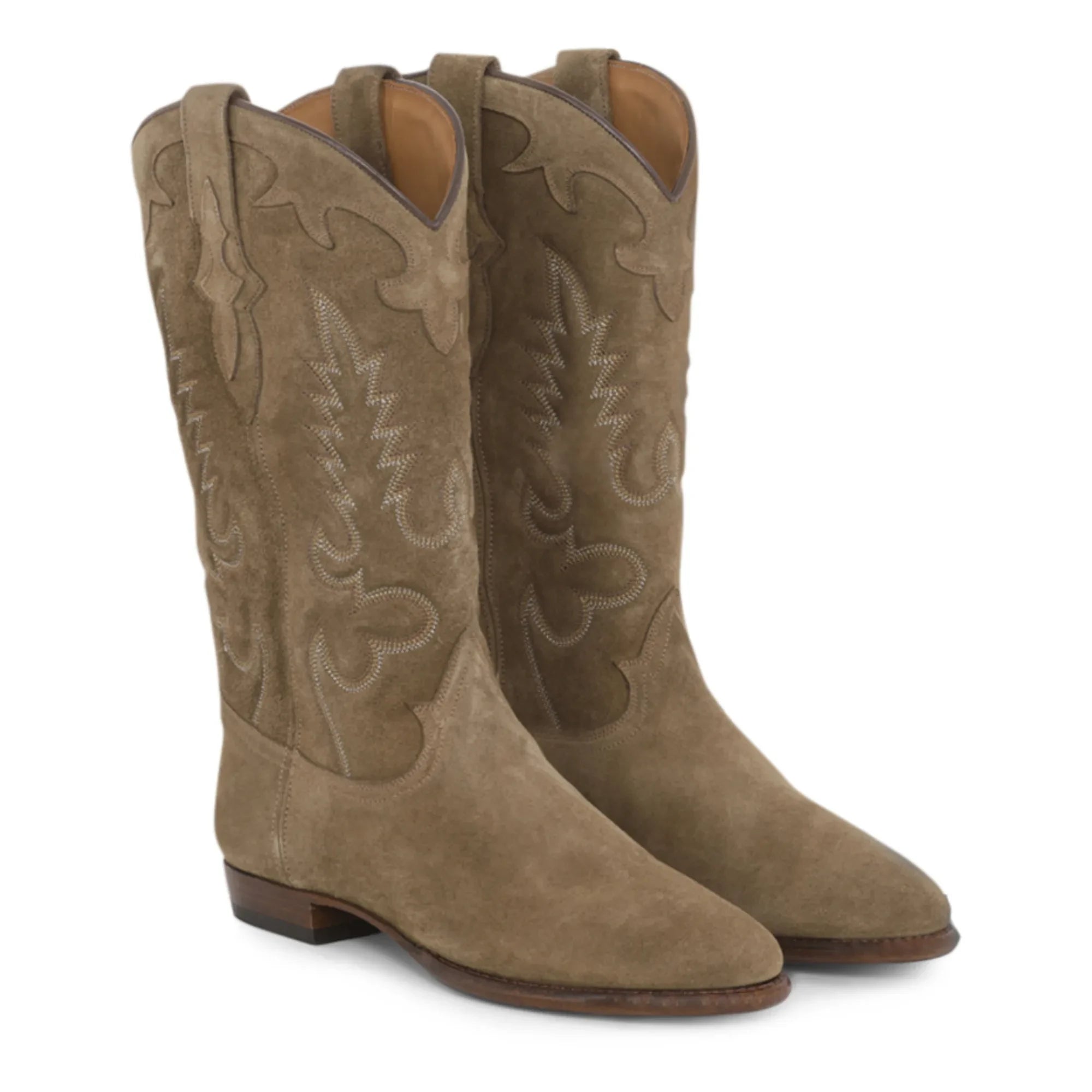 Shiloh Heritage - Midnight Suede Boots | Beige
