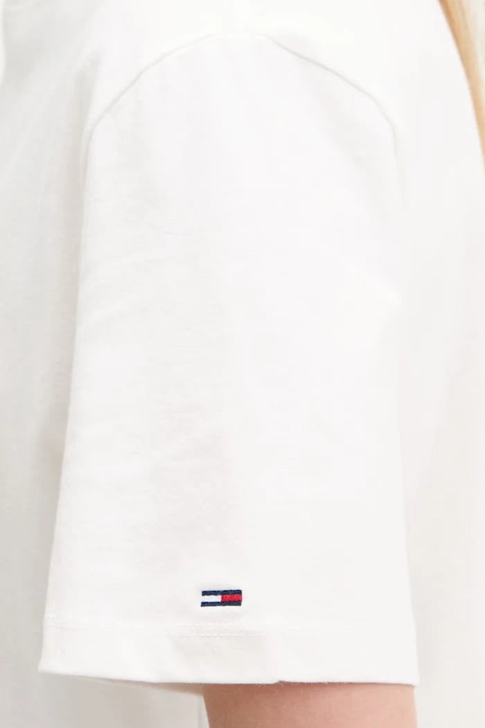 Tommy Jeans kadın pamuklu tişört