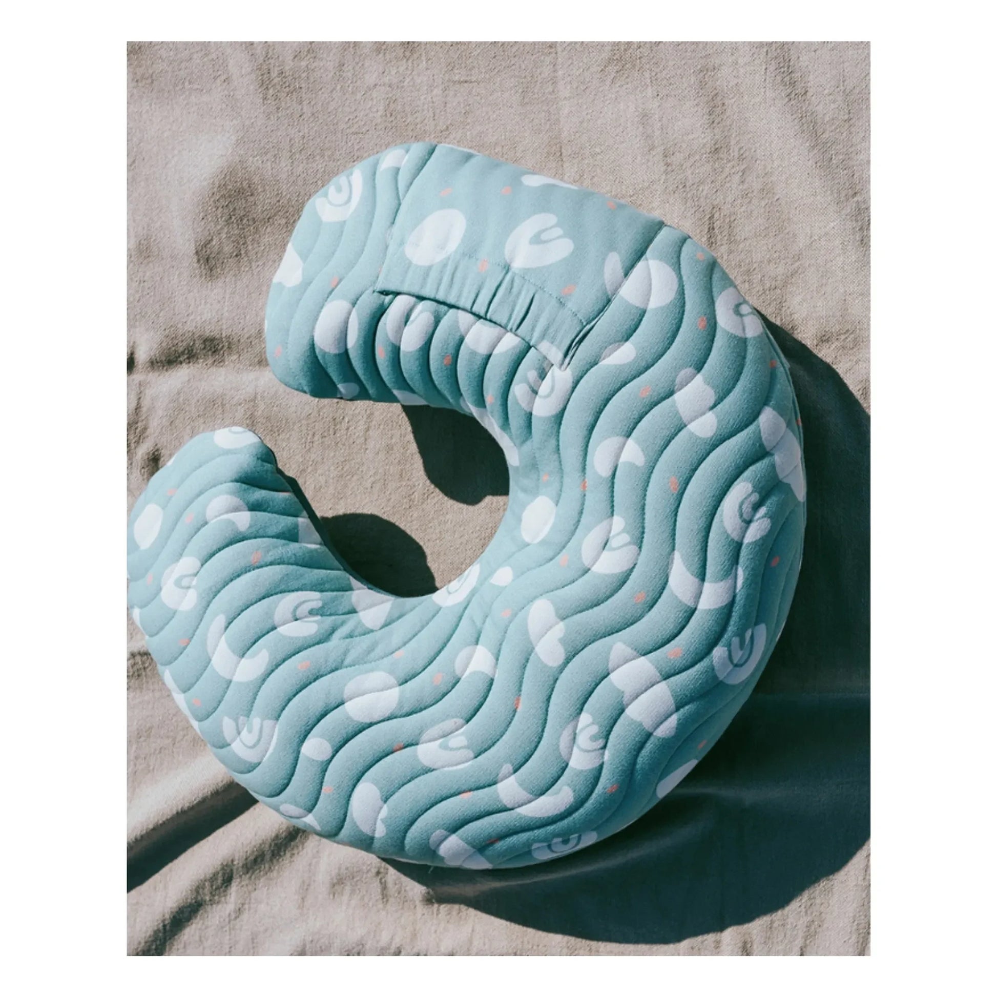 Mumade - Inflatable nursing cushion | Mint Green