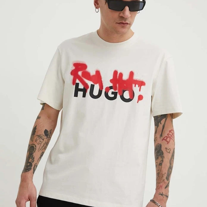 HUGO Pamuklu Tişört