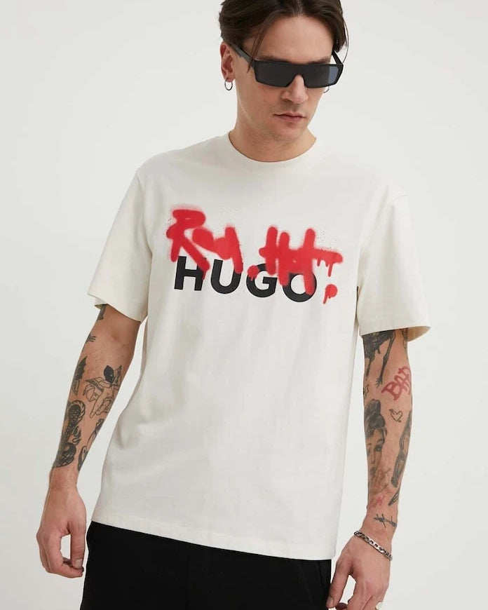 HUGO Pamuklu Tişört