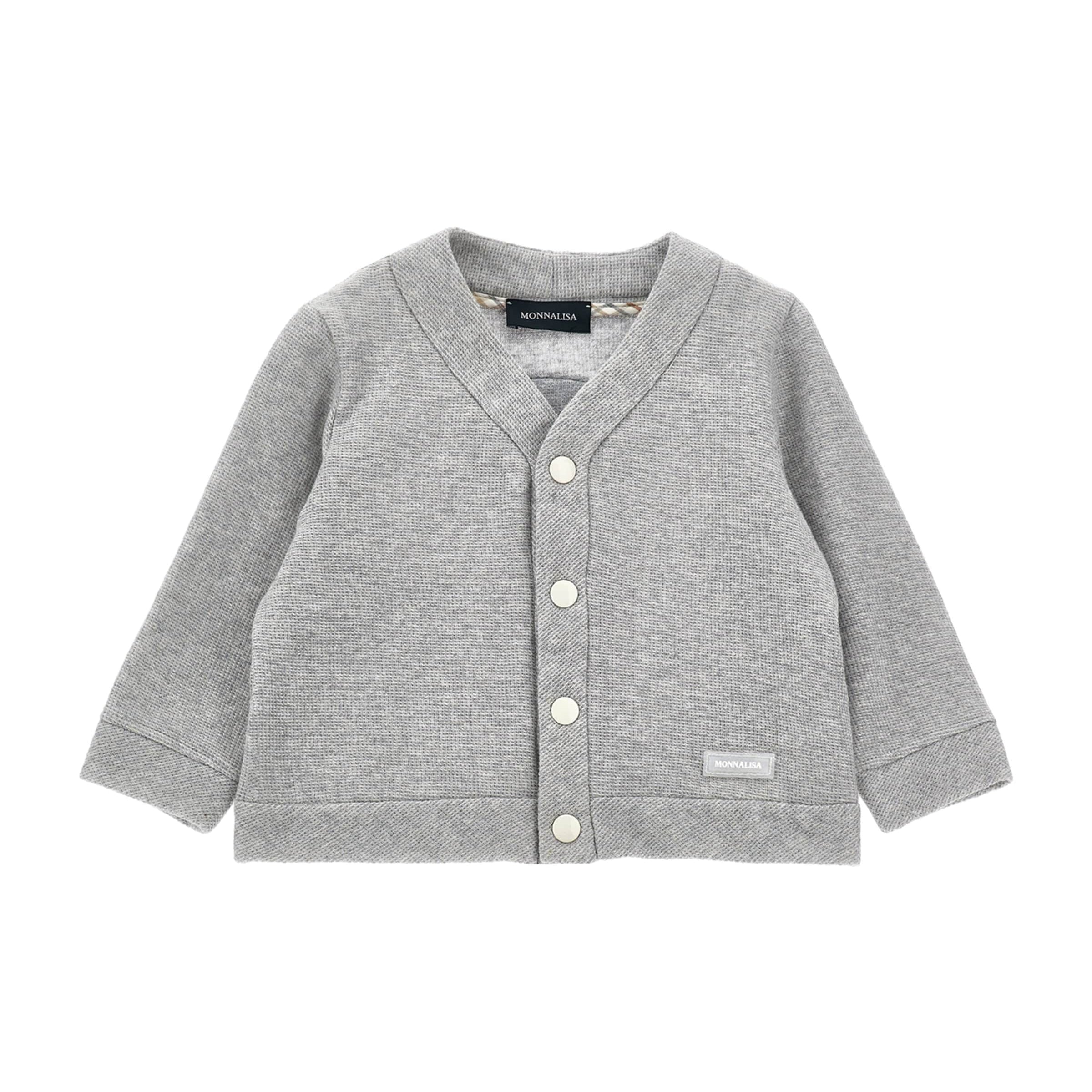 Bear Appliqué Cardigan (6-24 Months)