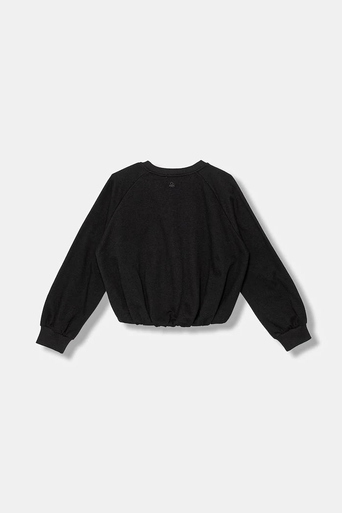 United Colors of Benetton çocuk pamuklu sweatshirt