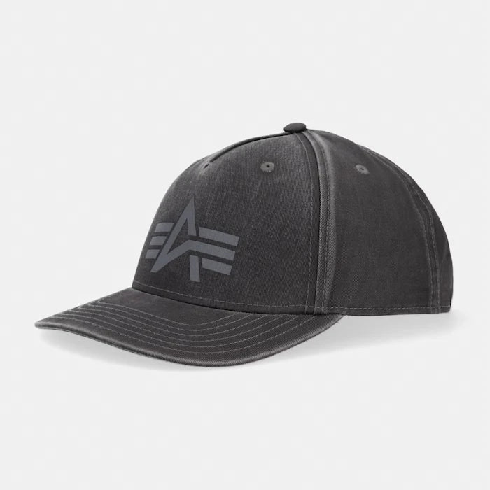 Alpha Industries деним козирkalı şapka DTM Logo Baseball
