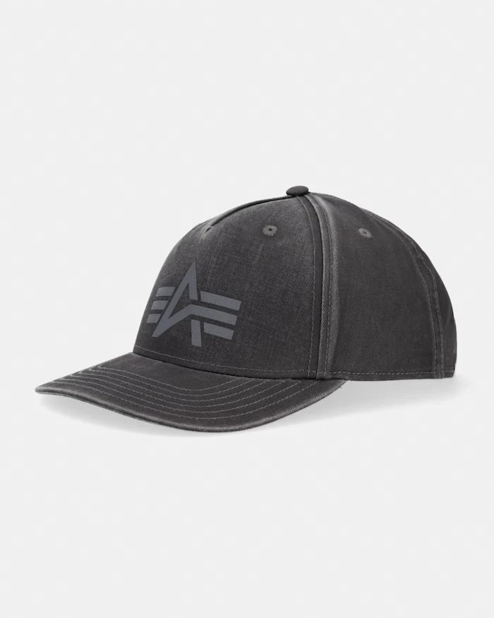 Alpha Industries деним козирkalı şapka DTM Logo Baseball