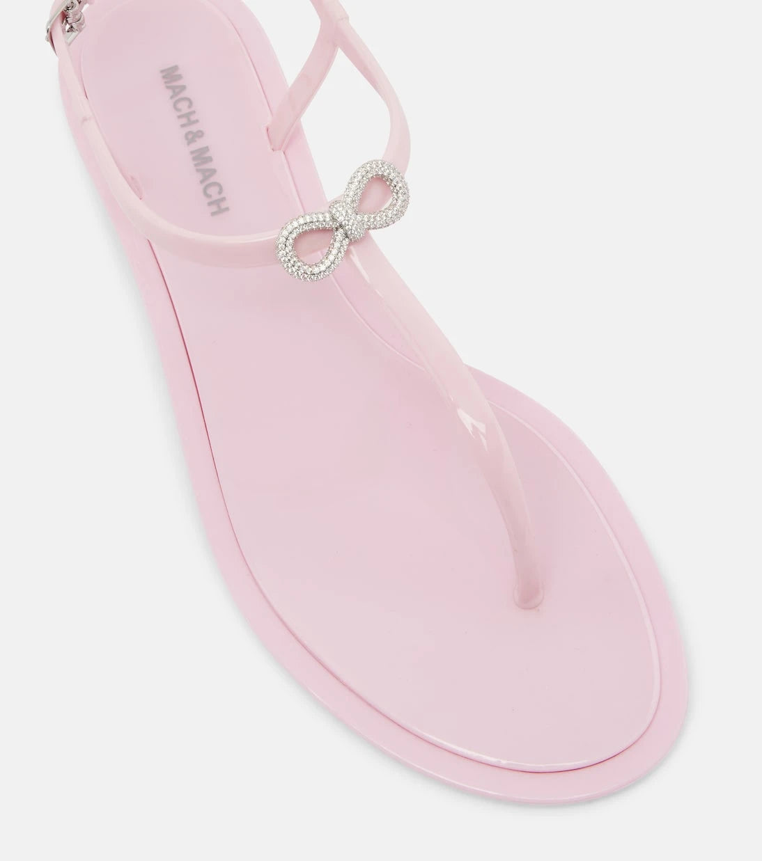 Mach & Mach - Riviera embellished thong sandals