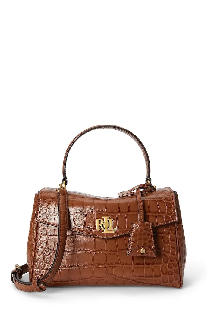 Lauren Ralph Lauren kadın deri crossbody çanta
