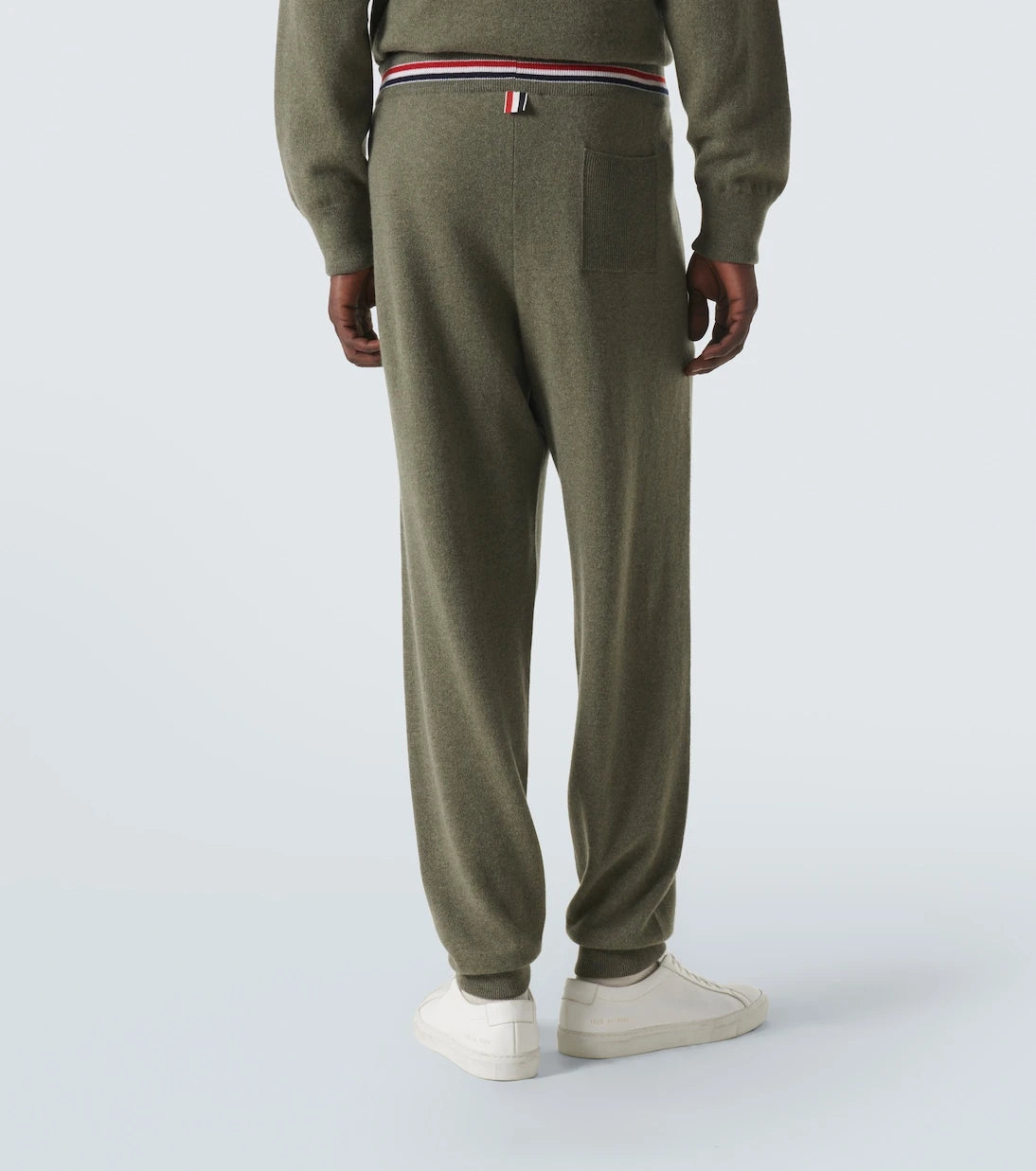 Thom Browne - RWB Stripe cashmere sweatpants
