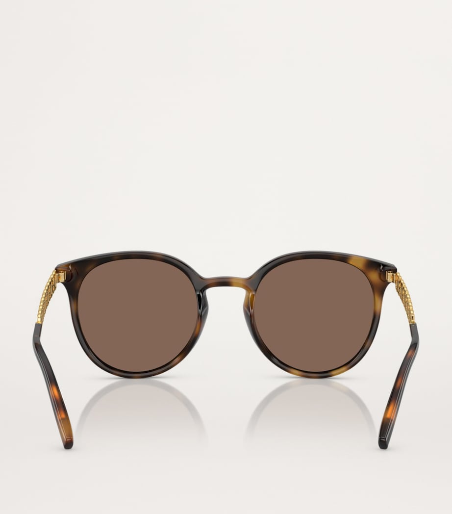 Brown Injected 0DG6189U Sunglasses