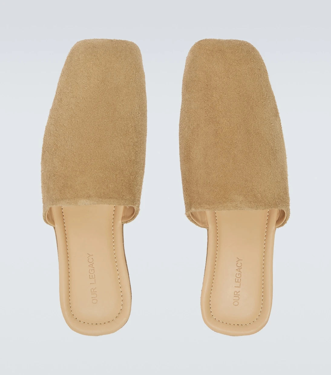 Our Legacy - Cigarr suede mules