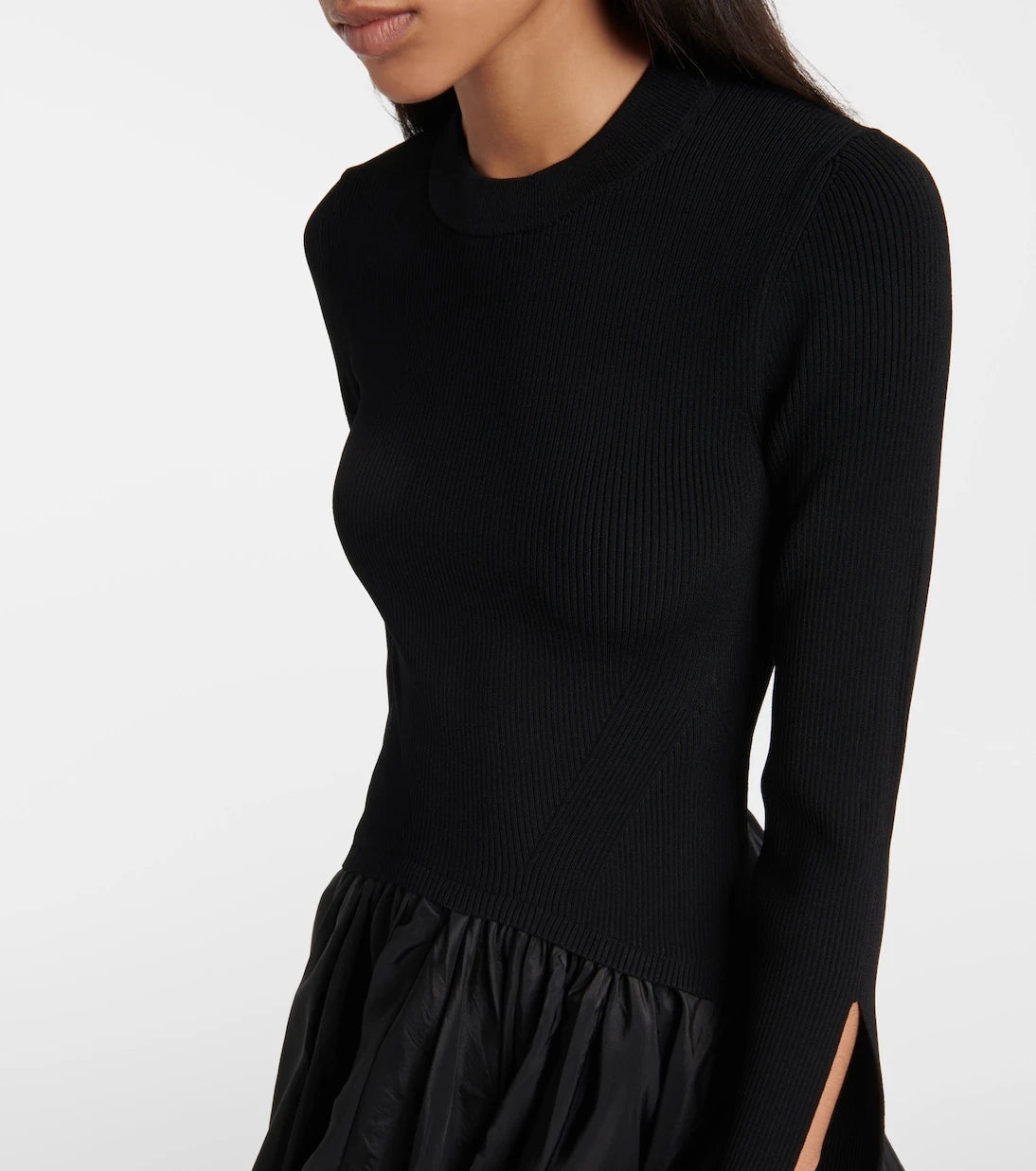 Simkhai - Kenlie taffeta-trimmed midi dress